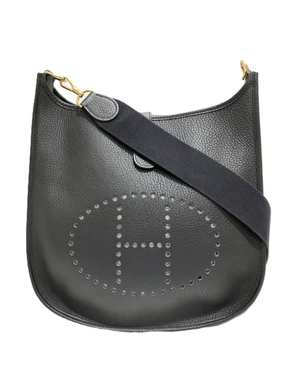 Hermes Evelyne Ann GM Shoulder Bag Taurillon Clemence